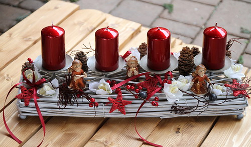 Adventní svícen — foto 3