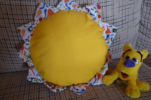 Sluníčkový polštářek :-) — foto 2