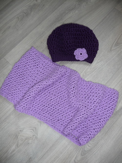 Fialový baret — foto 3