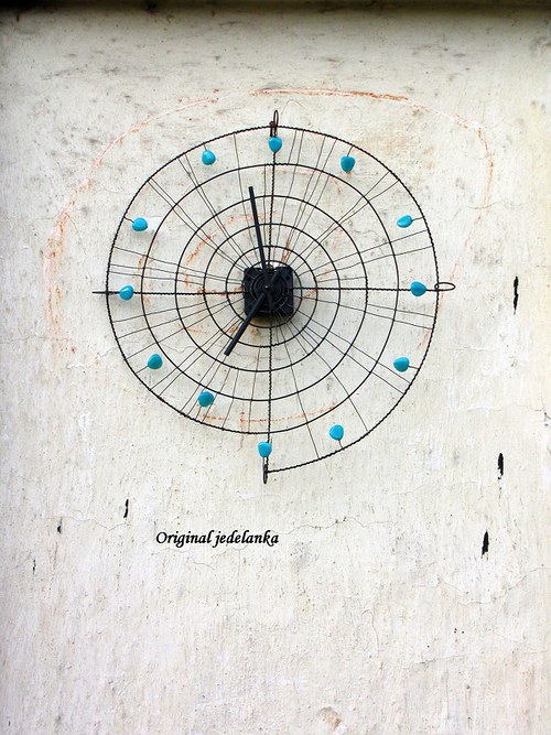 Spirála ... drátované hodiny — foto 2
