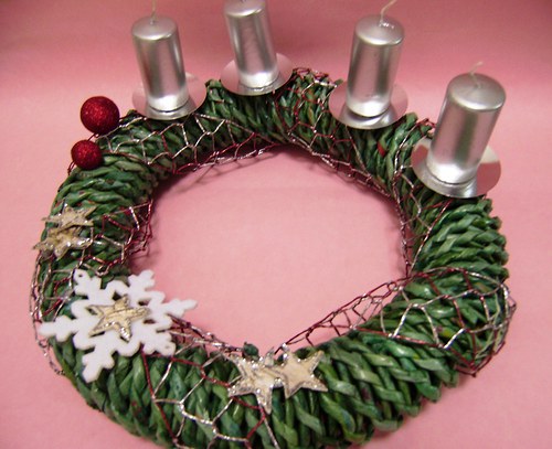 Originální adventní věnec — foto 4