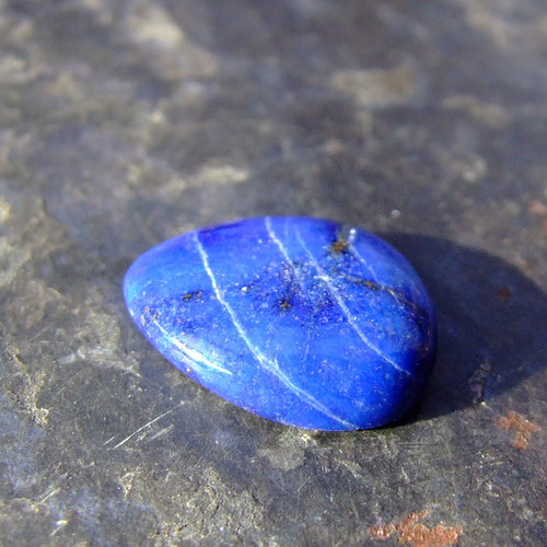 Lapis lazuli, kabošon č.522 — foto 2