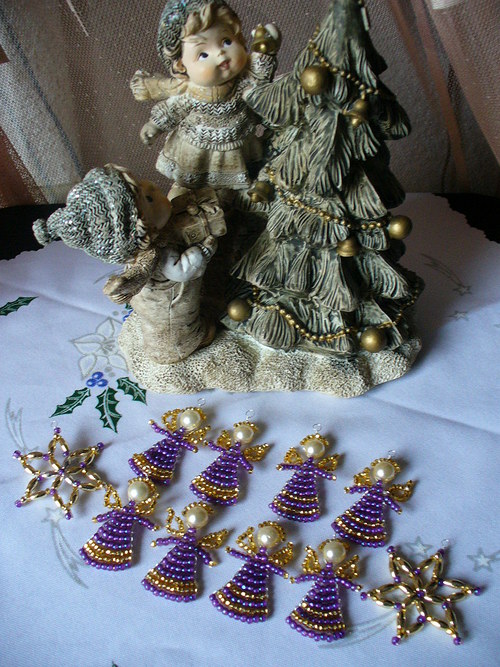 ***** 8 kusů andílků + 2 hvězdičky ***** — foto 6