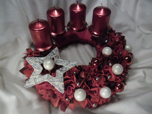 Adventní červenostříbrný — foto 3