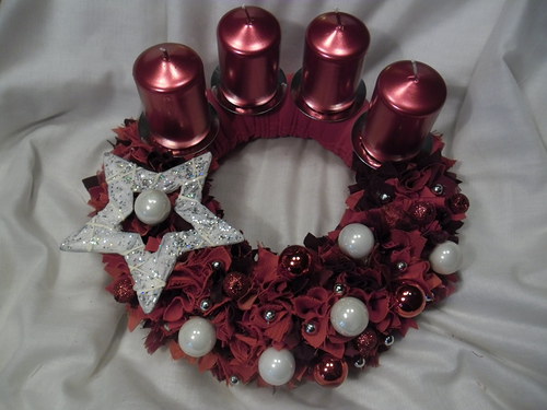 Adventní červenostříbrný — foto 5