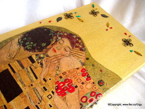 Praktická šperkovnice - G.Klimt - sleva! — foto 2