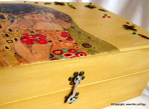 Praktická šperkovnice - G.Klimt - sleva! — foto 3