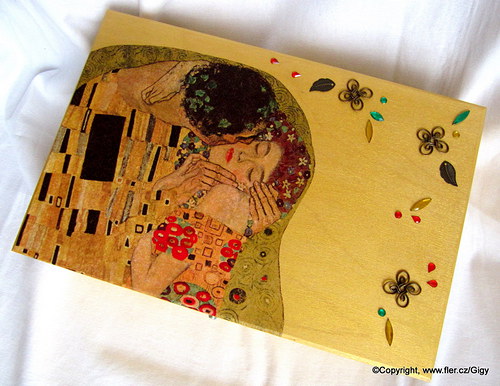 Praktická šperkovnice - G.Klimt - sleva! — foto 4