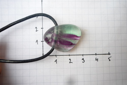 Vrtaný fluorit L 8110 — foto 4