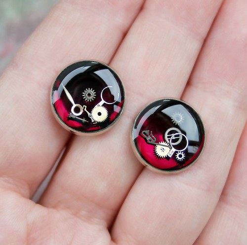Burgundy circles — foto 3