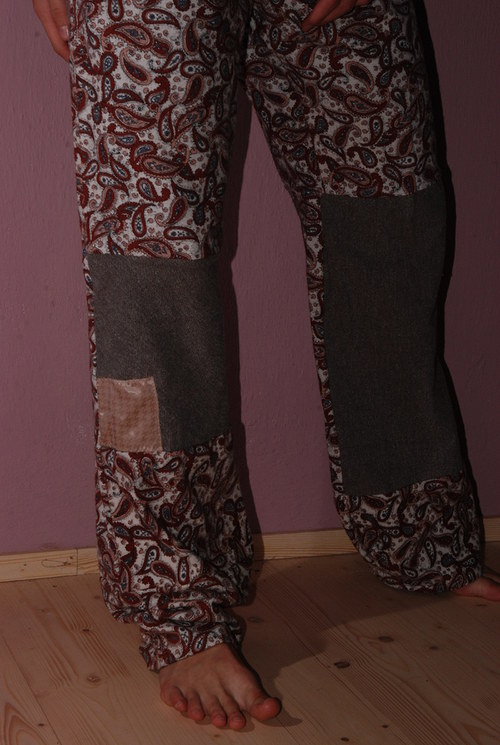 Domácí kalhoty strakaté — foto 2