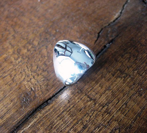 Wild silver VI. - prsten celostříbrný atypický. — foto 5