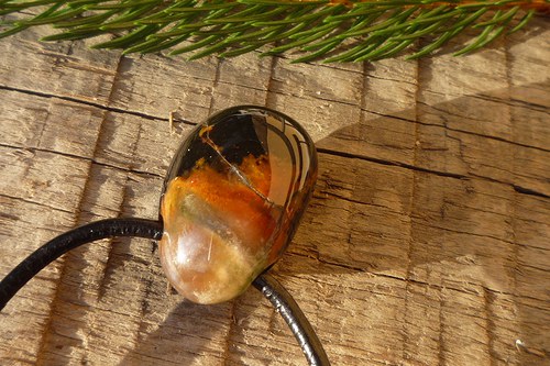 Vrtaný onyx/sardonyx č. L8152 — foto 2