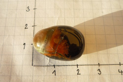 Vrtaný onyx/sardonyx č. L8152 — foto 4