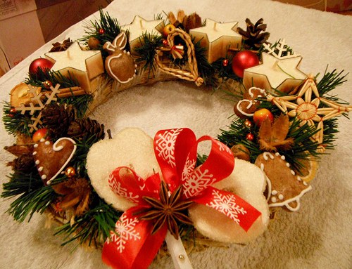 Adventní věnec - hvězdičkový — foto 2