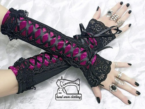 Plesové elegantní bezprsté rukavice 0680 — foto 2