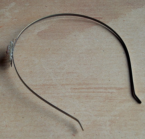 Jemněnka Romantická - Swarovski...čelenka... — foto 4