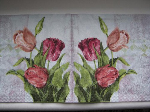 Ubrousek tulipány — foto 2