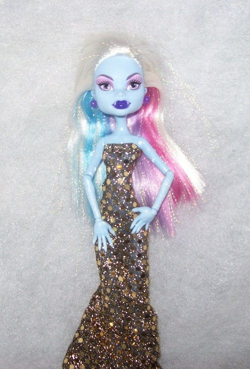 Zlaté flitrové pro Monster High — foto 2