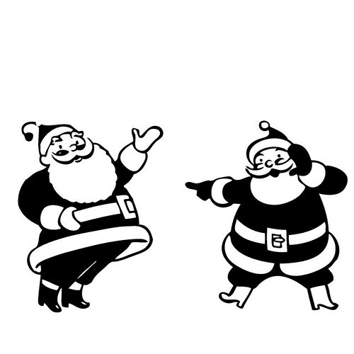Santa s kamarádem — foto 2