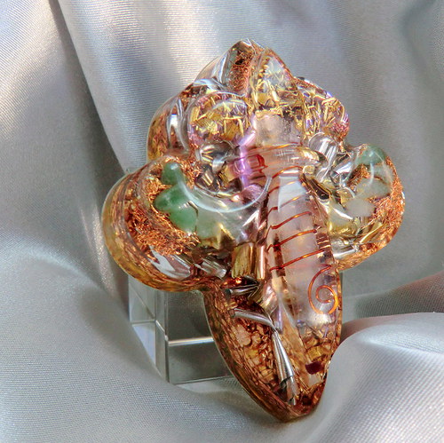 Orgonit 5*Lilie ,,Fleur de lis,, pro BÝKA — foto 3