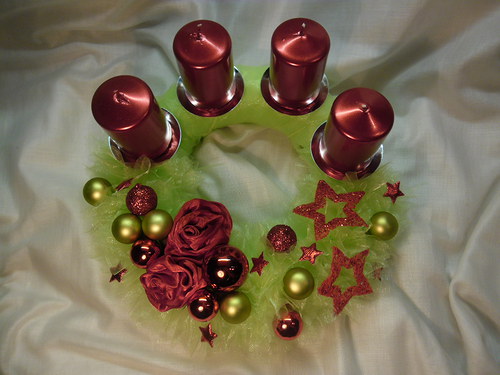 Adventní zelenočervený - na přání — foto 3