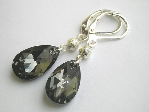 Swarovski kapky Silver Night.. — foto 4
