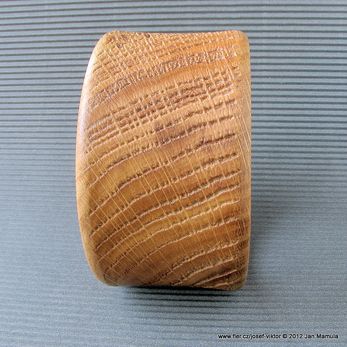 DRSŇAČKA v. (7,2 cm) dřevěný náramek — foto 2