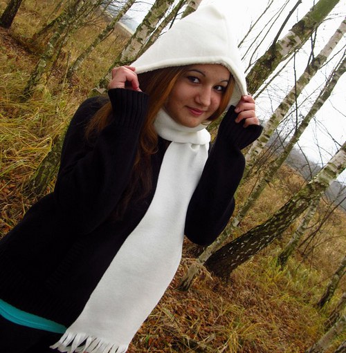 Šála s kapucí — foto 2