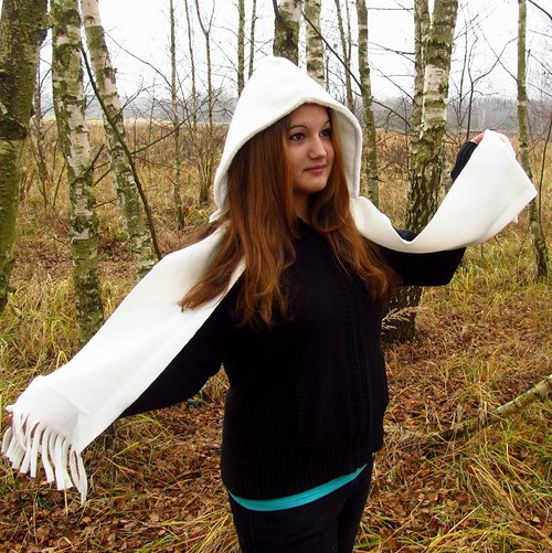 Šála s kapucí — foto 3