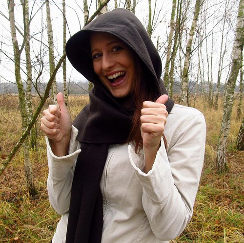Šála s kapucí — foto 3