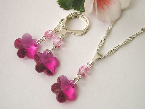 Swarovski Flower Fuchsia — foto 2