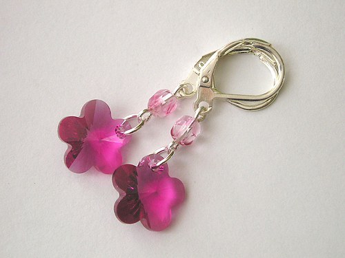 Swarovski Flower Fuchsia — foto 3