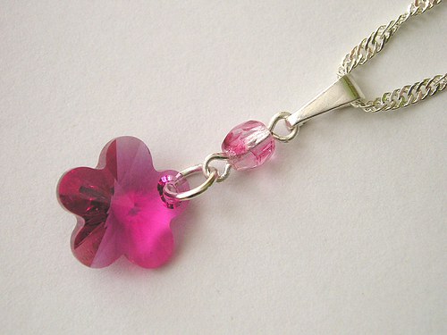 Swarovski Flower Fuchsia — foto 4