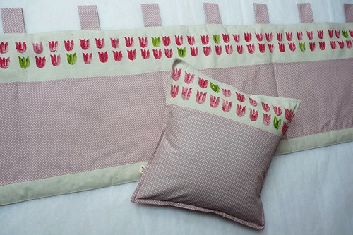 Kapsář za postel a polštář - TULIPÁNKOVÝ — foto 3