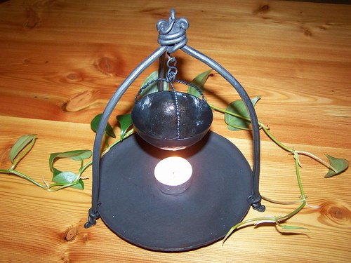 Kovaná aromalampa — foto 2