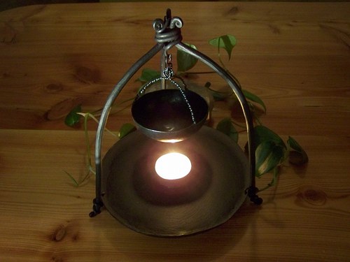 Kovaná aromalampa — foto 3