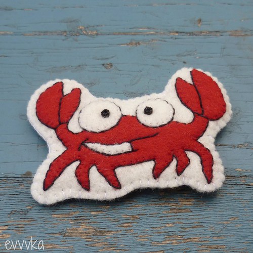 Krabí brož na přání — foto 2