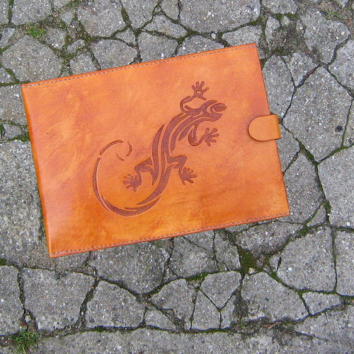 Obal na tablet Gecko sadle tan — foto 3