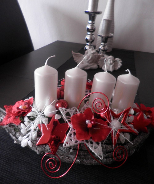 Adventní svícen hvězdičkový — foto 2