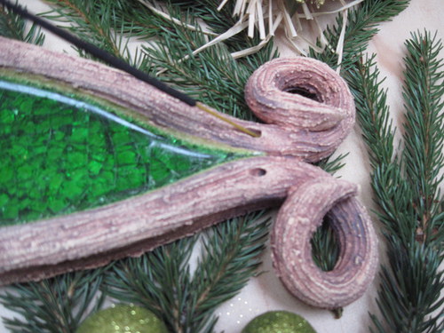 Vánoční rybka - adventní svícen — foto 4
