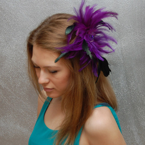 Masqaurade ... fascinator, spona — foto 3