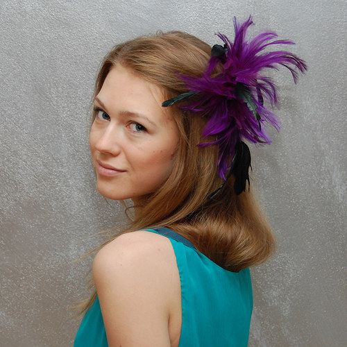Masqaurade ... fascinator, spona — foto 5