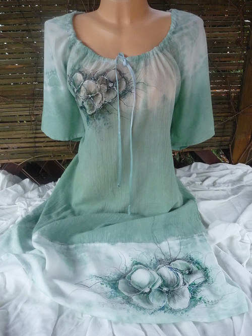 Zelené šaty (zakázka) — foto 3