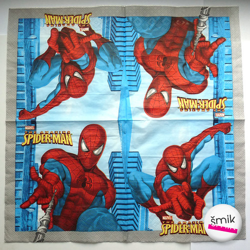 Ubrousek se spidermanem — foto 2