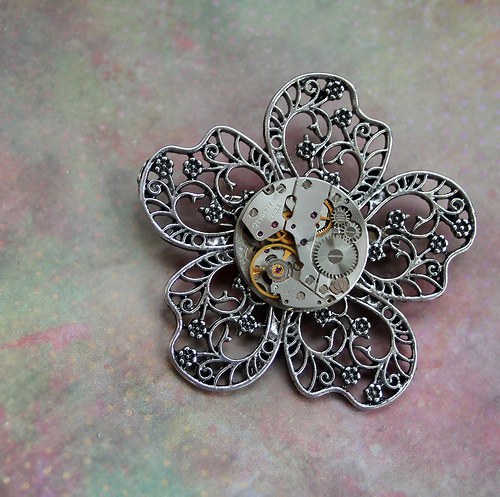 Flower brooch — foto 2