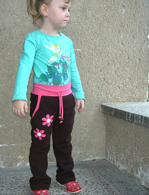 Fleecové kalhoty — foto 2