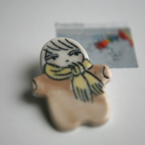 Ušálené... Ono (porcelán.brož) — foto 2