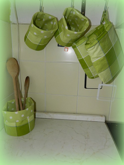 Prostírání "Zelené kostkování" — foto 3