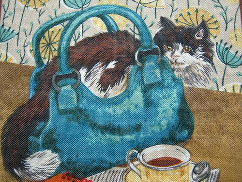 Kočky IV - panel 12x12cm — foto 2